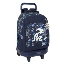 Cartable à roulettes El Niño Navy Blue marine 33 x 45 x 22 cm