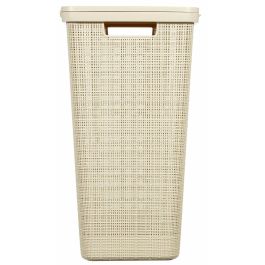 Curver Coffre à Linge en Jute 58 L - Beige