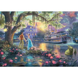 Schmidt Spiele Puzzle Disney La Princesse et la Grenouille 1000 Pièces - Dès 12 Ans