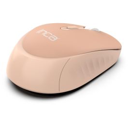 INCA Maus IWM-243RH 1600 DPI,CANDY DESIGN Creme, 2,4GHz