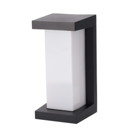 Aplique LED Cuauhtemoc 18W Blanc Aluminium Extérieur Moderne Élégant Lumens