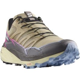 Chaussures de trail pour femmes Salomon Thundercross Marron
