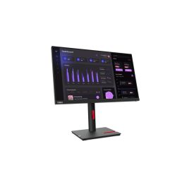 Lenovo T24i-30 Écran 23.8" Full HD IPS 1920x1080 6ms 75Hz HDMI USB Hub VESA Noir
