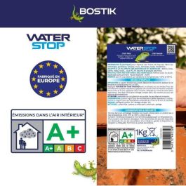 Bostik Membrane imperméabilisante Waterstop Réparation de fuites 1 kg Blanc AAAIB49960