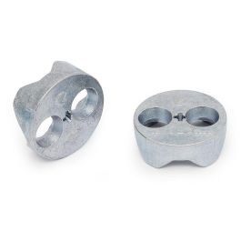 ITALIANA FERRAMENTA Vis Enganche Excentrica Zamak Ø35 Zincado