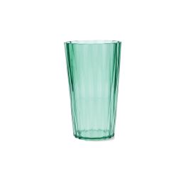 Verre d'eau Quid Iris Vert Plastique 600 ml (12 Unités)