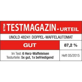 Unold 48241 Doppel-Waffelautomat
