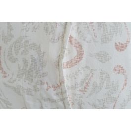 Coussin DKD Home Decor Blanc Polyester Floral 60 x 10 x 40 cm