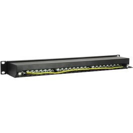 Equip Patchpanel 24x RJ45 Cat5e 19" FTP 1HE schwarz
