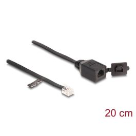 Câble USB DELOCK 88009 Noir 20 cm (1 Unité)