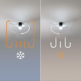 Ventilateur de Plafond avec Lumière Cecotec Aero 5600 Classic 20 W 40 W Blanc Noir