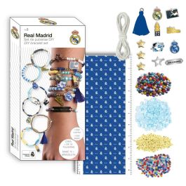 Kit de création de bracelets et colliers Real Madrid C.F. Blanc