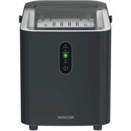 Sencor SIM 2500BK - Machine à Glaçons Portative, 12 kg/jour, 8 glaçons en 8 min, Fonction Arrêt Automatique, 1L