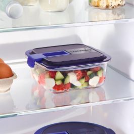 Recipiente Cuadrado Hermético Vidrio Easy Box Luminarc 76 cL