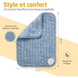 Medisana Coussin chauffant ultrasoft HP 515 - 100 W - 4 niveaux - Bleu