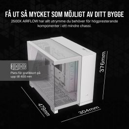 Boîtier ATX semi-tour Corsair Blanc