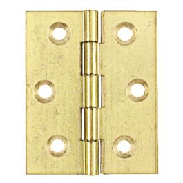 HERRAJES ALK Charnière plate en laiton Nova Mate 60x50 mm (40-35) sans finition