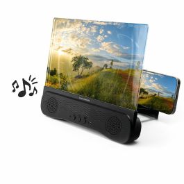 Amplificateur d’Écran pour Téléphone Portable avec Haut-parleur Rechargeable Screenier InnovaGoods