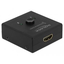 DELOCK HDMI 2 - 1 Umschalter bidirektional 4K 60 Hz kompakt
