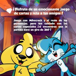 Jeux de cartes Mikecrack (6 Unités)