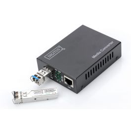 DIGITUS Medienkonverter Gigabit Ethernet RJ45/SFP