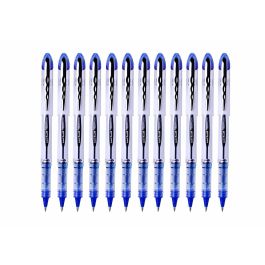 stylo à encre liquide Uni-Ball Vision Elite UB-200 Bleu foncé 0,6 mm (12 Pièces)