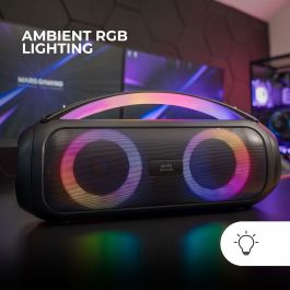 Haut-parleurs bluetooth portables Mars Gaming MSPULSE Noir 4 W 50 W