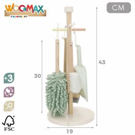 Kit de nettoyage et de rangement Woomax 19 x 43 x 19 cm 5 Pièces (6 Unités)