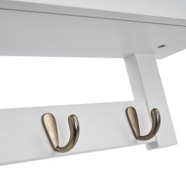 Etagère Blanc Bambou 49 x 12 x 18 cm