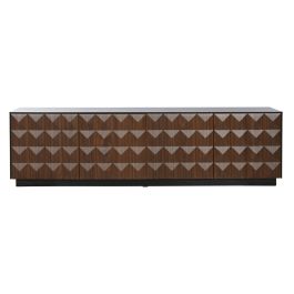 Meubles de télévision Home ESPRIT Marron Noir 161,2 X 40 X 45,5 cm
