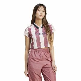 T-shirt à manches courtes femme Adidas Tiro Cut Rose