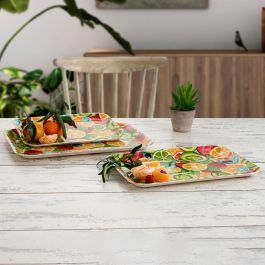 Bandeja Rectangular Polipropileno Habitat Quid 36x26x2 cm