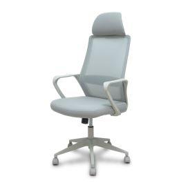Chaise de Bureau avec Appui-tête Foröl 053PGRN Gris