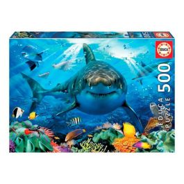Puzzle White Shark Educa (500 pcs) Precio: 11.4999996. SKU: B17WLVVDS3