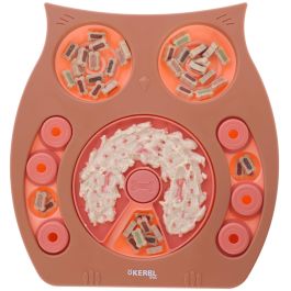 Kerbl Jeu d'apprentissage Hibou 30 x 28 cm Saumon et Marron