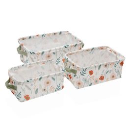 Set de basket Versa Textile 18 x 14 x 28 cm 28 x 18 x 14 cm
