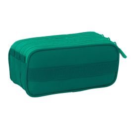 Trousse Fourre-Tout Triple Real Betis Balompié Vert 21,5 x 10 x 8 cm
