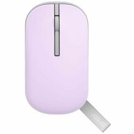 ASUS MD100 Marshmallow Souris sans fil RF + Bluetooth Ambidextre Optique 1600 DPI Violet