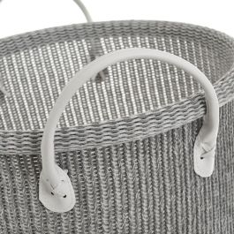 Panier Multi-usages Blanc Gris Polyester (3 Unités)