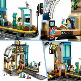 LEGO 60469 City Estación Central Set de construcción para niños y niñas de 7 años en adelante