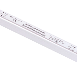 Transformateur LED Ultrafine 72W 12VDC 110V-220V/AC IP20 [CP-72-12_220 IP21]