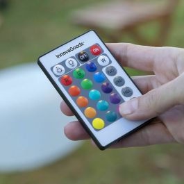 Pack Fauteuil Gonflable avec LED Multicolore et Siège gonflable avec LED multicolore et télécommande InnovaGoods