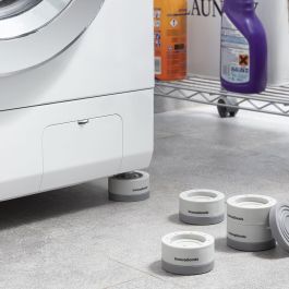 Jeu de Pieds Anti-vibrations Empilables Novib InnovaGoods 4 Unités