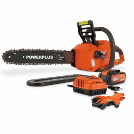Dual Power POWDPGCSS2 Motosierra a batería 40V Barra guía 350 mm, incluye batería y cargador