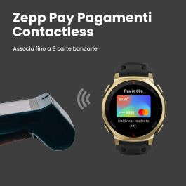 Montre intelligente Amazfit W2548GL1N Noir Doré Ø 44 mm