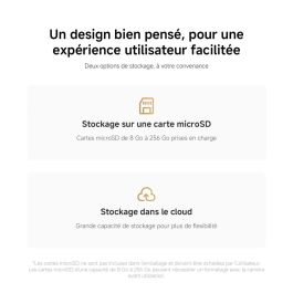 Camescope de surveillance Xiaomi BHR08NBGL 1080 p