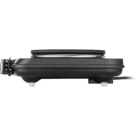 Sencor SCP 1504BK-EUE4 - Plaque de cuisson électrique 1500 W, 1 foyer noir de 18 cm avec contrôle de température variable et sécurité surchauffe