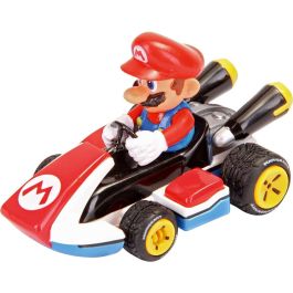 Carrera Mario Kart Mini Voiture Pull-Back, Lot de 3, Échelle 1:43, IMPC13010, Dès 4 ans
