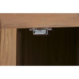 Présentoir Home ESPRIT Verre bois de teck 160 X 45 X 210 CM