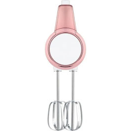 Sencor SHM 9000WH Batteur électrique sans fil avec batterie Li-ion, 3 vitesses, 3 fouets (fouet acier inoxydable), fonctionnement silencieux, indicateur de charge LED